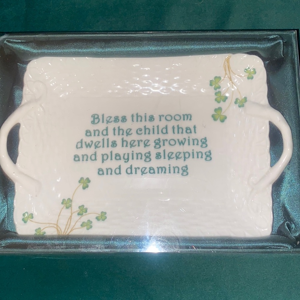 🎈Sale🎈NWT Godinger & Co Child Decorative Tray